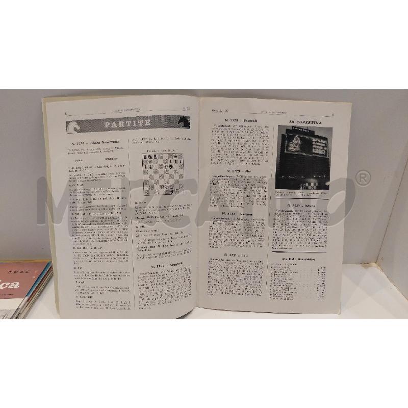 L'ITALIA SCACCHISTICA ANNATA COMPLETA 1967 | Mercatino dell'Usato Roma re di roma 4