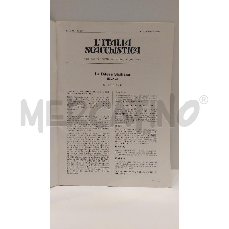 L'ITALIA SCACCHISTICA ANNATA COMPLETA 1973 | Mercatino dell'Usato Roma re di roma 4