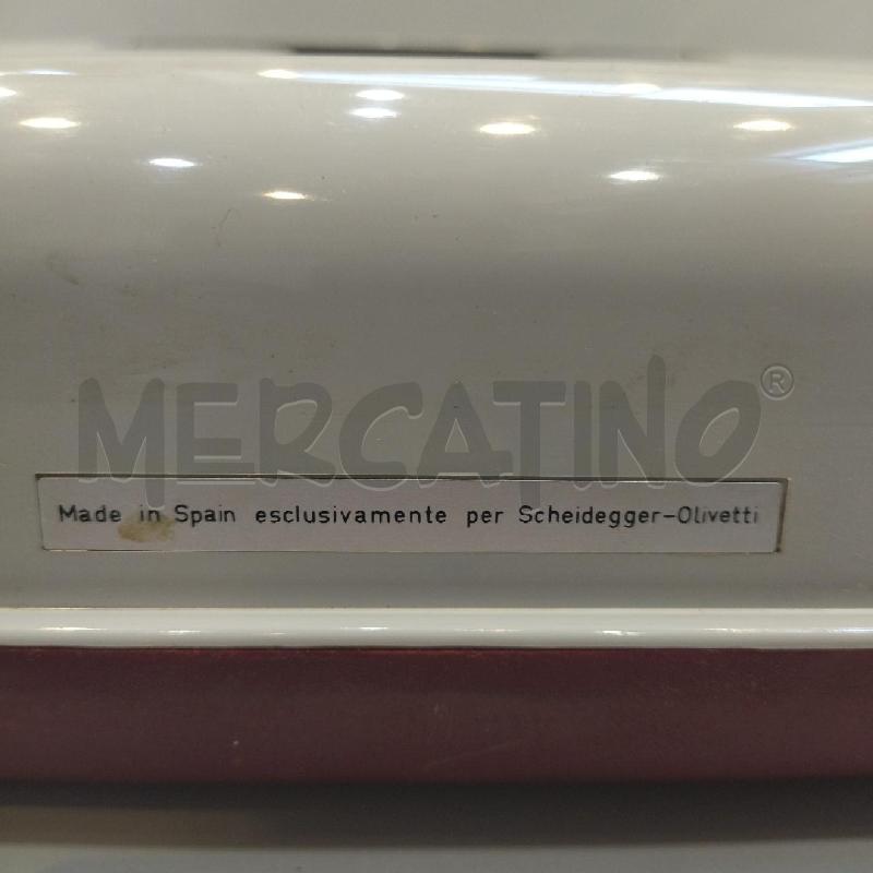 MACCHINA DA SCRIVERE VINTAGE SCHEIDEGGER PRESIDENT CON VALIGETTA | Mercatino dell'Usato Roma re di roma 3