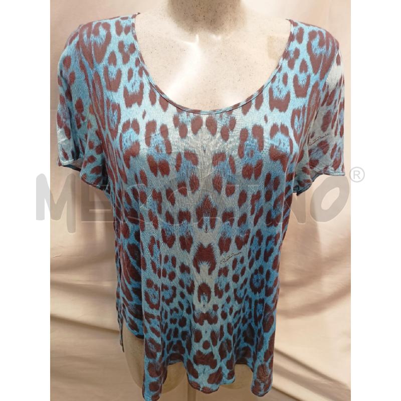 MAGLIA DONNA ROBERTO CAVALLI GYM AZURR FANTASIA | Mercatino dell'Usato Roma re di roma 4