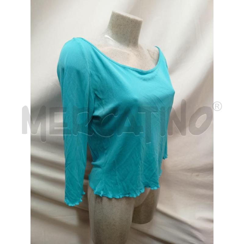 MAGLIA DONNA VERSACE AZZURR  | Mercatino dell'Usato Roma re di roma 2