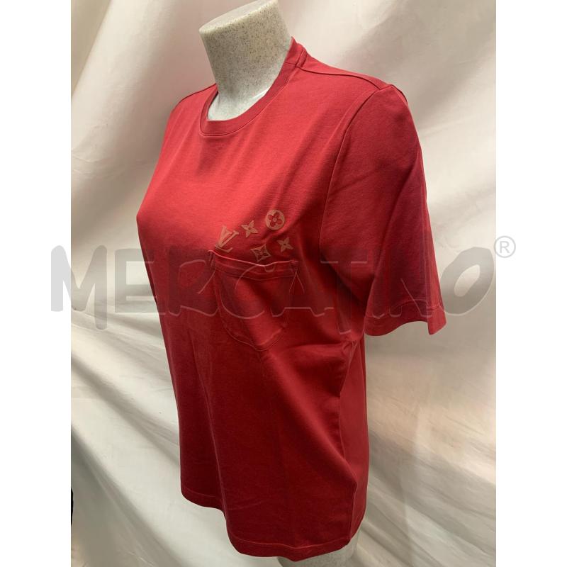 MAGLIA UOMO LUOIS VUITTON ROSSO BORDEAUX  | Mercatino dell'Usato Roma re di roma 2
