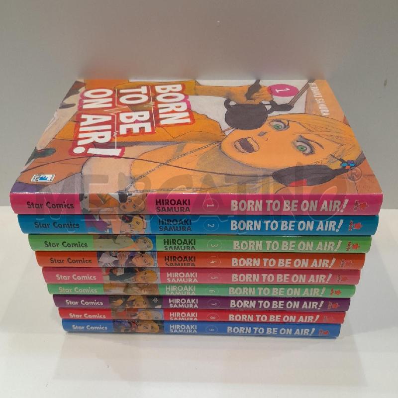 MANGA BORN TO BE ON AIR! SERIE COMPLETA DA VOLUME 1 A 9 JPOP HIROAKI SAMURA | Mercatino dell'Usato Roma re di roma 1