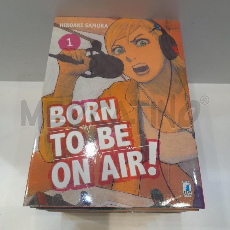 MANGA BORN TO BE ON AIR! SERIE COMPLETA DA VOLUME 1 A 9 JPOP HIROAKI SAMURA | Mercatino dell'Usato Roma re di roma 3
