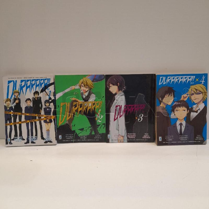 MANGA DURARARA COMPLETO 4 VOLUMI | Mercatino dell'Usato Roma re di roma 1