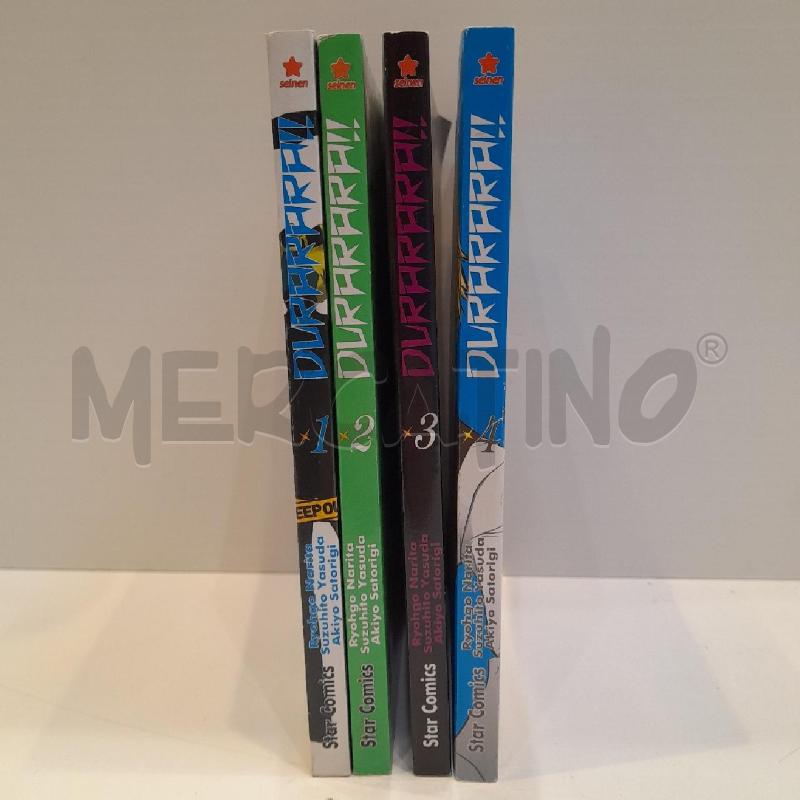MANGA DURARARA COMPLETO 4 VOLUMI | Mercatino dell'Usato Roma re di roma 2