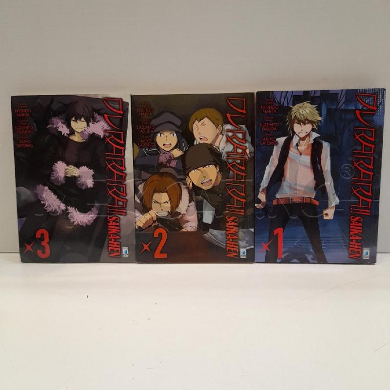MANGA DURARARA SAIKA HEN COMPLETO 3 VOLUMI | Mercatino dell'Usato Roma re di roma 1