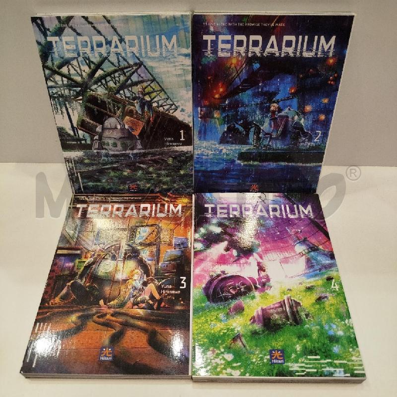 MANGA TERRARIUM SERIE COMPLETA 4 VOLUMI | Mercatino dell'Usato Roma re di roma 1