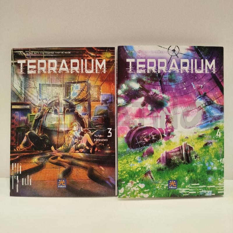 MANGA TERRARIUM SERIE COMPLETA 4 VOLUMI | Mercatino dell'Usato Roma re di roma 4
