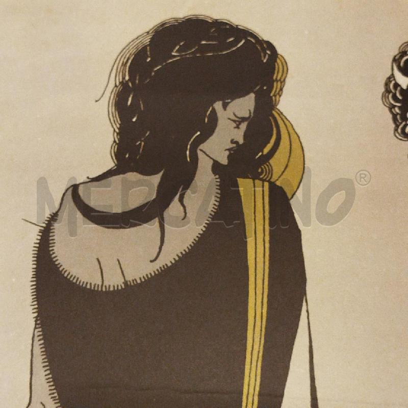 MANIFESTO AUBREY BEARDSLEY MISURA 100X70 CM | Mercatino dell'Usato Roma re di roma 4