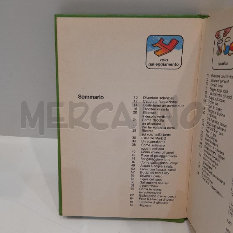 MANUALE DELLO SCIENZIATO 1983 MONDADORI PRIMA EDIZIONE | Mercatino dell'Usato Roma re di roma 4