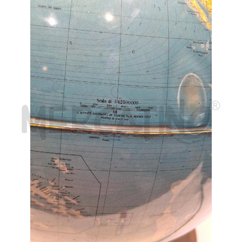 MAPPAMONDO VINTAGE DE AGOSTINI 1974 SCALA 1:42 500 000 | Mercatino dell'Usato Roma re di roma 4