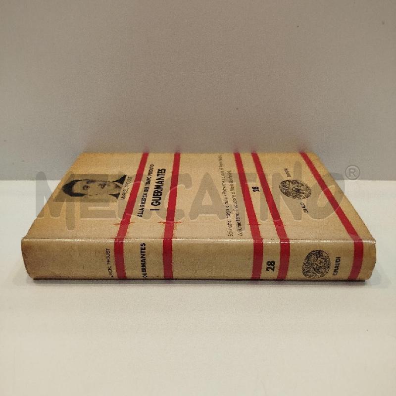MARCEL PROUST I GUERMANTES 1963 EINAUDI PRIMA EDIZIONE | Mercatino dell'Usato Roma re di roma 3
