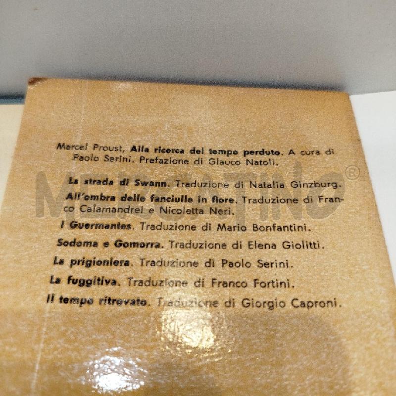 MARCEL PROUST SODOMA E GOMORRA 1963 EINAUDI PRIMA EDIZIONE | Mercatino dell'Usato Roma re di roma 5