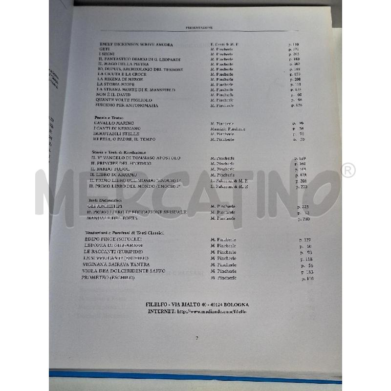 MARIO PINCHERLE LA NUOVA ETRUSCOLOGIA 1999 EDIZIONI LABRIS | Mercatino dell'Usato Roma re di roma 4