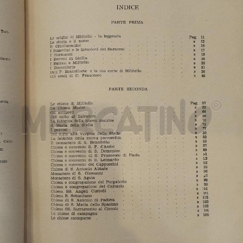 MARIO VENTURA STORIA DI MILITELLO IN VAL DI CATANIA  | Mercatino dell'Usato Roma re di roma 4