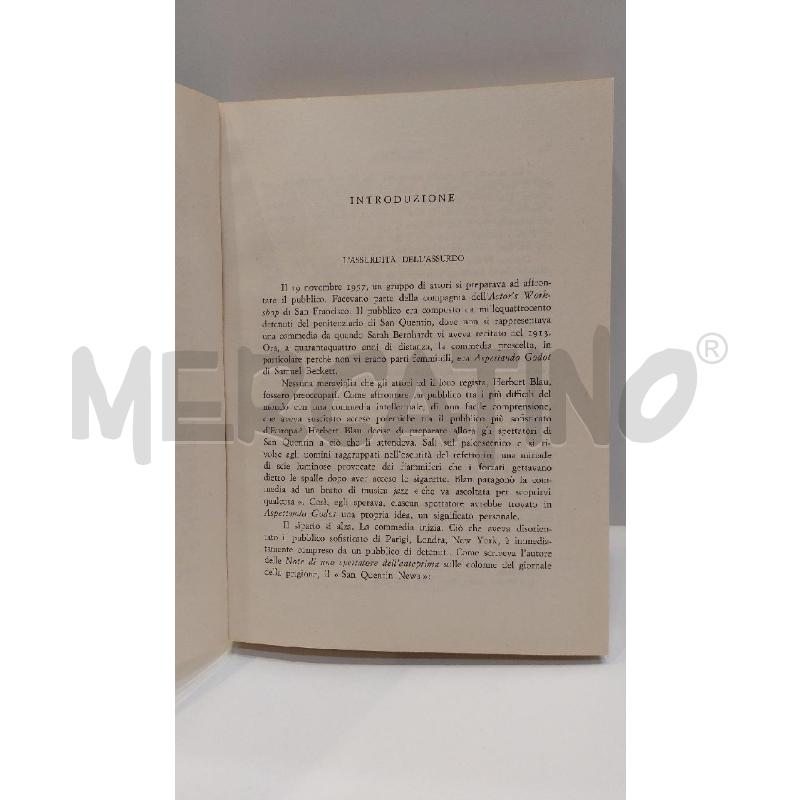 MARTIN ESSLIN IL TEATRO DELL'ASSURDO EDIZIONI ABETE 1975 | Mercatino dell'Usato Roma re di roma 4