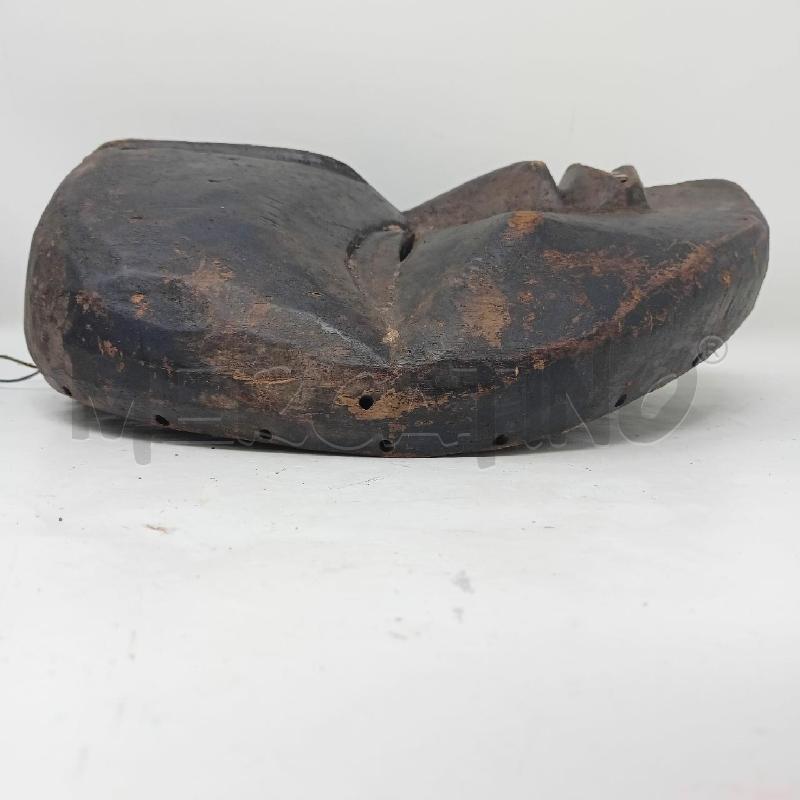 MASCHERA LEGNO AFRICANA COSTA D'AVORIO DENTI | Mercatino dell'Usato Roma re di roma 3
