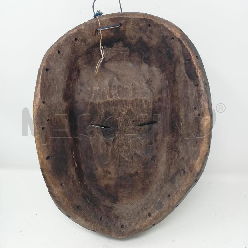 MASCHERA LEGNO AFRICANA COSTA D'AVORIO DENTI | Mercatino dell'Usato Roma re di roma 4