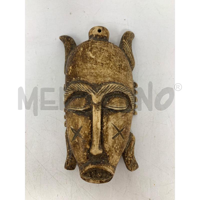 MASCHERA OSSO ETNICA VOLTO CROCI | Mercatino dell'Usato Roma re di roma 1