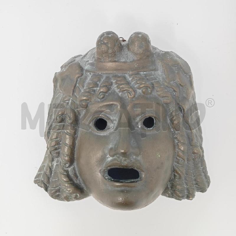 MASCHERA TEATRO BRONZO  | Mercatino dell'Usato Roma re di roma 1