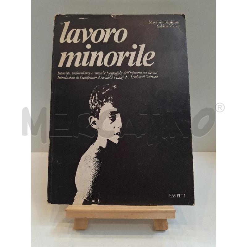 MAURIZIO BIZZICARRI SABINA MANES LAVORO MINORILE 1977 | Mercatino dell'Usato Roma re di roma 1