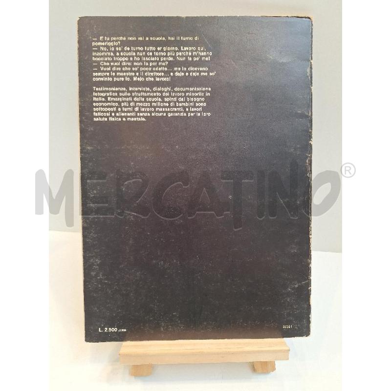MAURIZIO BIZZICARRI SABINA MANES LAVORO MINORILE 1977 | Mercatino dell'Usato Roma re di roma 3