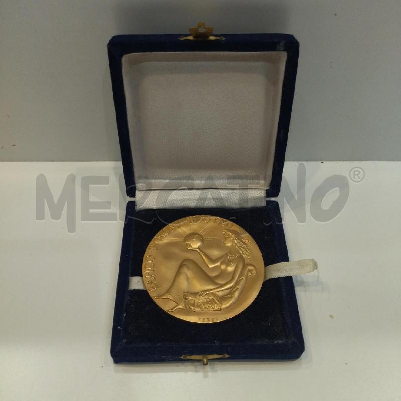 MEDAGLIA CENTENARIO BANCO DI ROMA 1880 1980 OPUS VEROI | Mercatino dell'Usato Roma re di roma 1