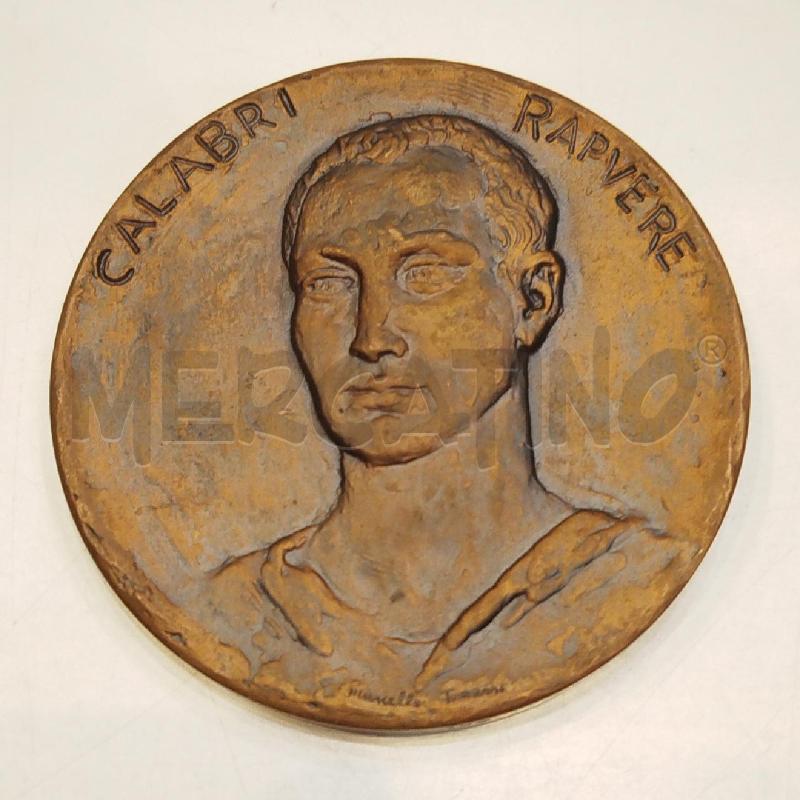 MEDAGLIA COMMEMORATIVA DEL BIMILLENARIO VIRGILIANO 1981 CON CERTIFICATO | Mercatino dell'Usato Roma re di roma 3