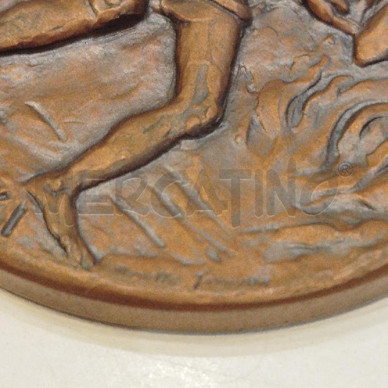 MEDAGLIA COMMEMORATIVA DEL BIMILLENARIO VIRGILIANO 1981 CON CERTIFICATO | Mercatino dell'Usato Roma re di roma 4