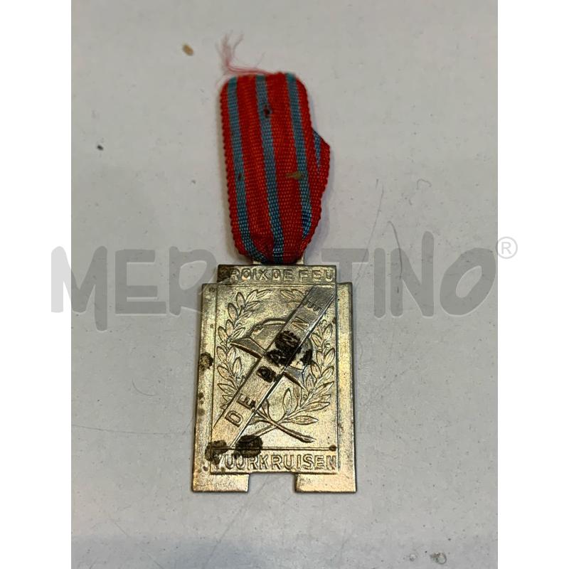 MEDAGLIA CROCE DI FUOCO VUURKRUISEN PRIMA GUERRA MONDIALE | Mercatino dell'Usato Roma re di roma 1