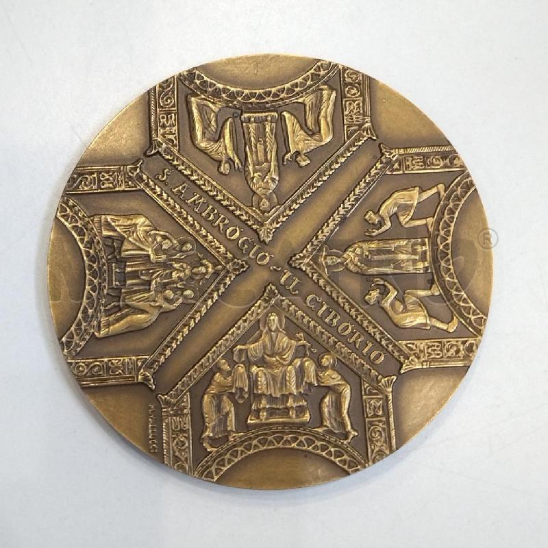 MEDAGLIA IL CIBORIO DI SANT'AMBROGIO NUMERATA 2240/3000 | Mercatino dell'Usato Roma re di roma 2