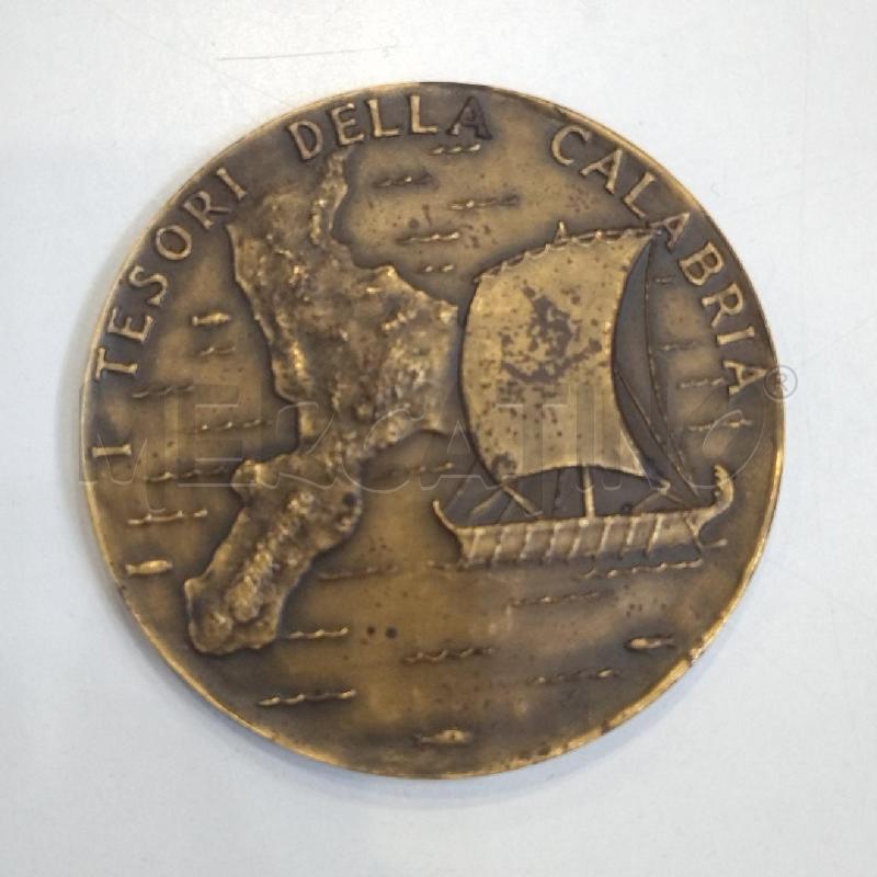 MEDAGLIA I BRONZI DI RIACE NUMERATA 1445/2000 | Mercatino dell'Usato Roma re di roma 3