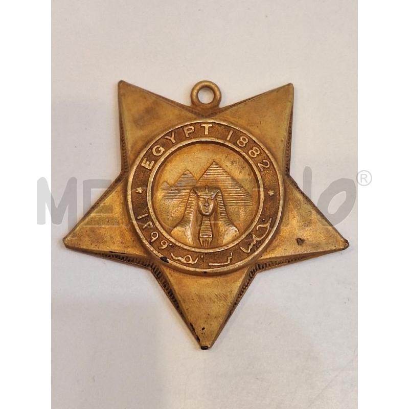 MEDAGLIA KHEDIVE'S STAR EGYPT 1882  | Mercatino dell'Usato Roma re di roma 1