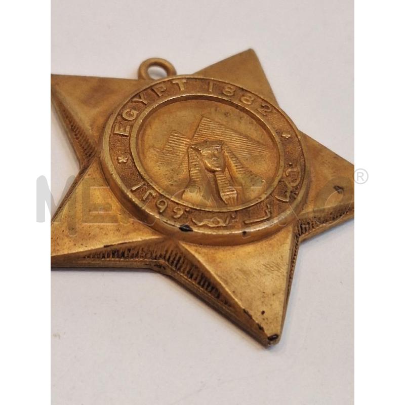MEDAGLIA KHEDIVE'S STAR EGYPT 1882  | Mercatino dell'Usato Roma re di roma 3