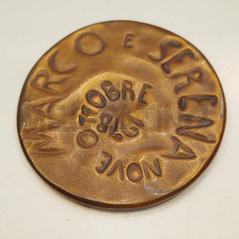 MEDAGLIA MARCO PERICLE FAZZINI 1978 | Mercatino dell'Usato Roma re di roma 2