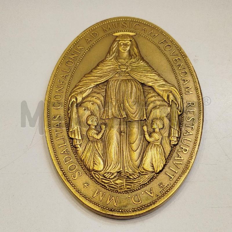 MEDAGLIA SODALITAS CONFALONIS AD MUSICAM FOVENDAM RESTAURAVIT 2000 | Mercatino dell'Usato Roma re di roma 1