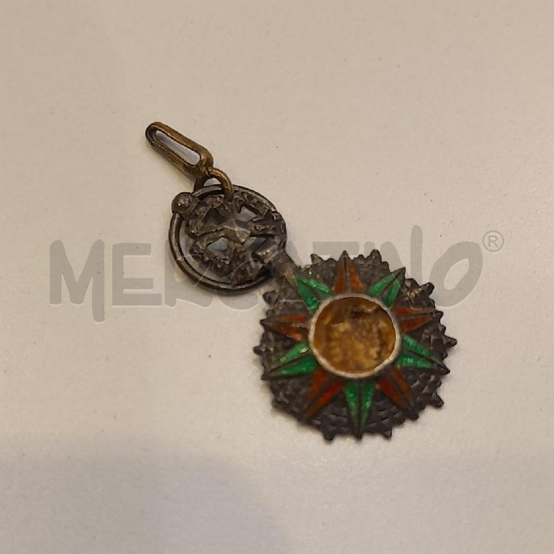 MEDAGLIETTA CROCE ORDINE EQUESTRE NICHAN IFTIKAR TUNISIA | Mercatino dell'Usato Roma re di roma 2
