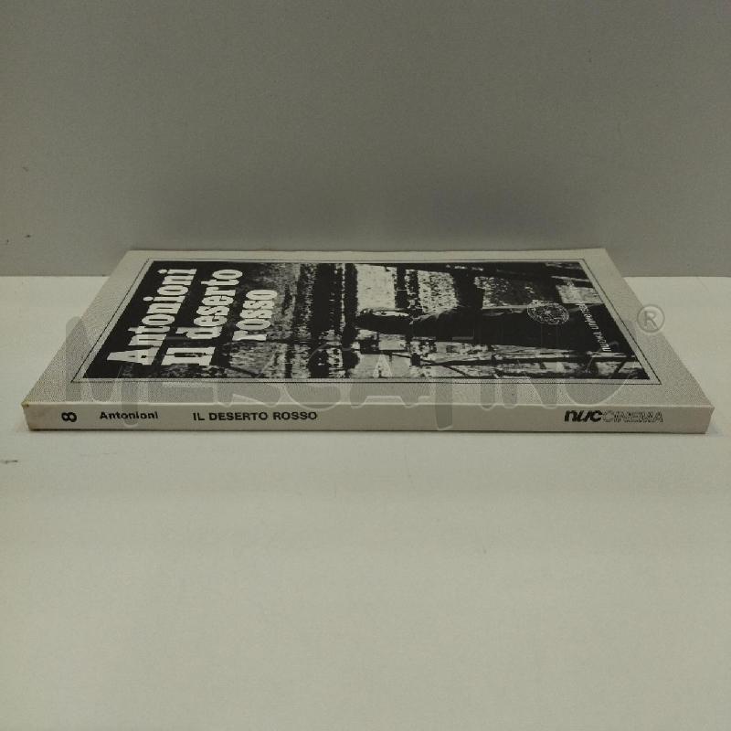 MICHELANGELO ANTONIONI IL DESERTO ROSSO 1978 CAPPELLI EDITORE | Mercatino dell'Usato Roma re di roma 2