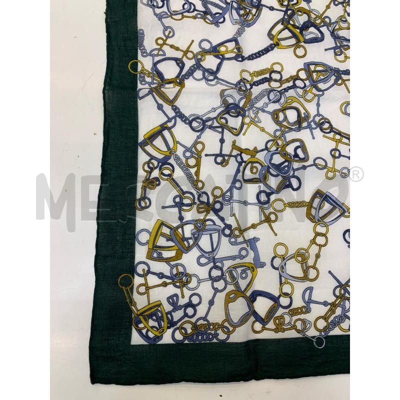 MINI FOULARD GUCCI VERDE STAMPA EQUESTRE | Mercatino dell'Usato Roma re di roma 2
