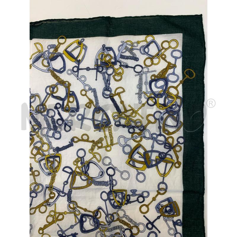 MINI FOULARD GUCCI VERDE STAMPA EQUESTRE | Mercatino dell'Usato Roma re di roma 4
