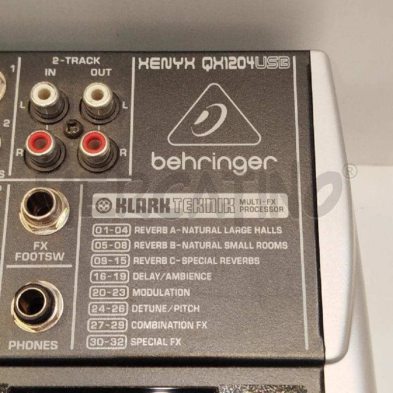 MIXER BEHRINGER XENYX X1204 TEST ACCENSIONE OK | Mercatino dell'Usato Roma re di roma 2