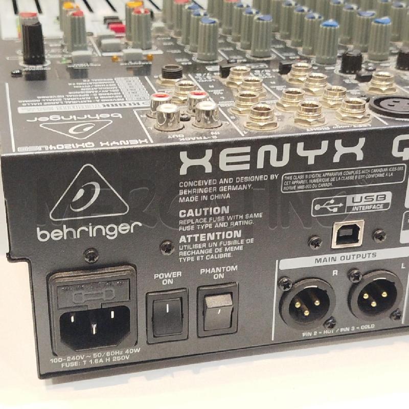 MIXER BEHRINGER XENYX X1204 TEST ACCENSIONE OK | Mercatino dell'Usato Roma re di roma 4