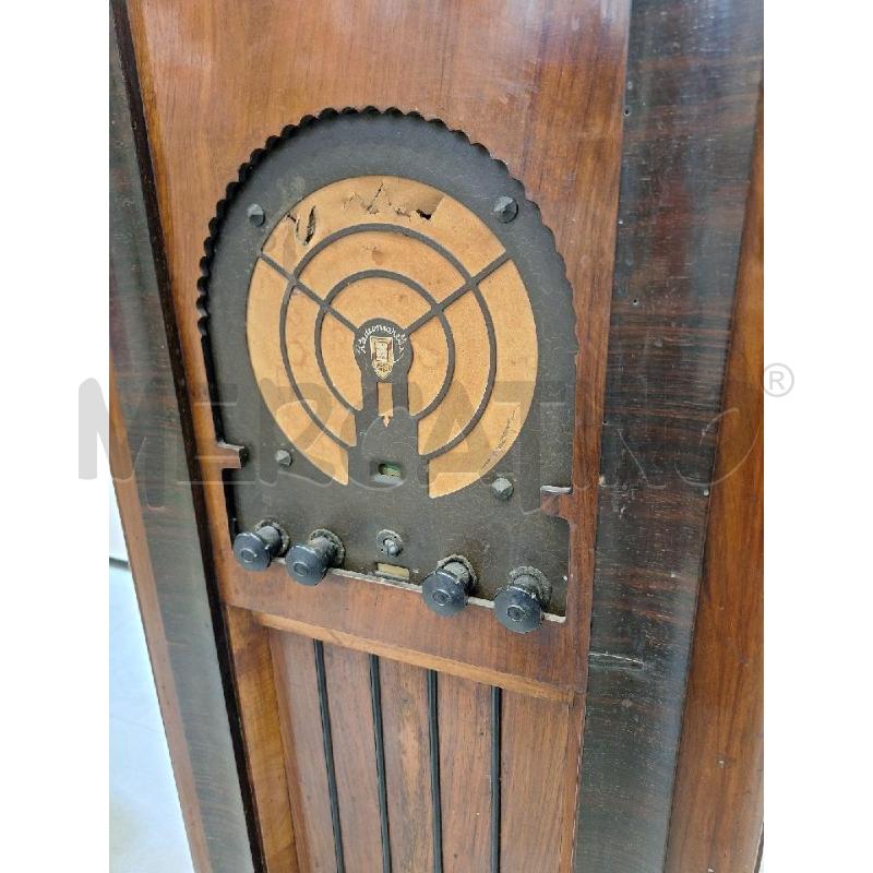MOBILE RADIO GRAMMOFONO MARELLI FALTUSA ANNO 1935/36 TARGELIO RADIOFONOGRAFO TIPO 43 | Mercatino dell'Usato Roma re di roma 3