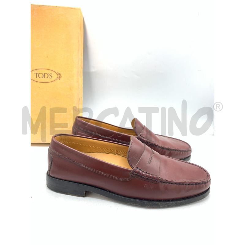 MOCASSINI  TOD'S BORDEAUX | Mercatino dell'Usato Roma re di roma 2