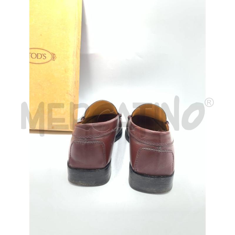 MOCASSINI  TOD'S BORDEAUX | Mercatino dell'Usato Roma re di roma 3