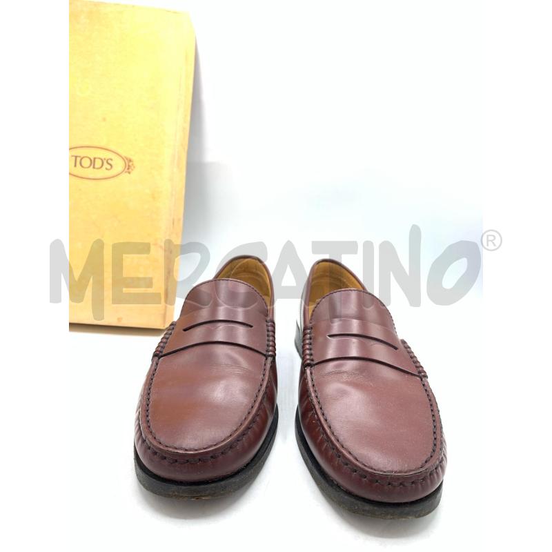 MOCASSINI  TOD'S BORDEAUX | Mercatino dell'Usato Roma re di roma 5