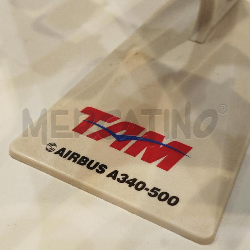 MODELLINO AEREOPLANO LINEE TAM AIRBUS A340-500 | Mercatino dell'Usato Roma re di roma 3