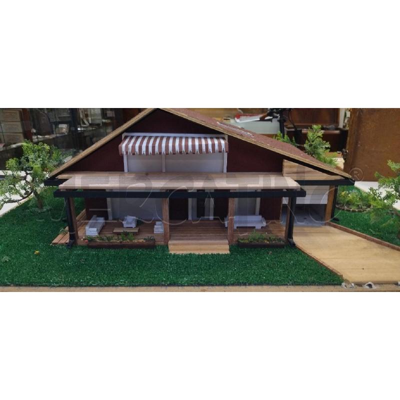 MODELLINO ARCHITETTONICO VILLA CON GIARDINO | Mercatino dell'Usato Roma re di roma 2