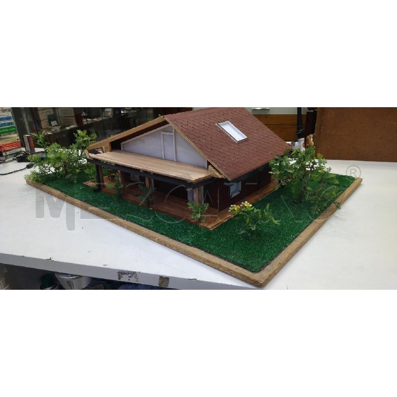 MODELLINO ARCHITETTONICO VILLA CON GIARDINO | Mercatino dell'Usato Roma re di roma 4